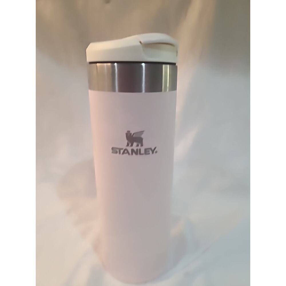 Stanley 16 oz Stainless Steel Travel Tumbler Light Pink Vacuum Insulated Rare